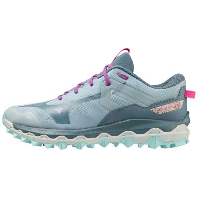 Zapatillas Para Correr Mizuno WAVE Mujin 9 Mujer - Azules / Rosas - Chile M456OCWIDP